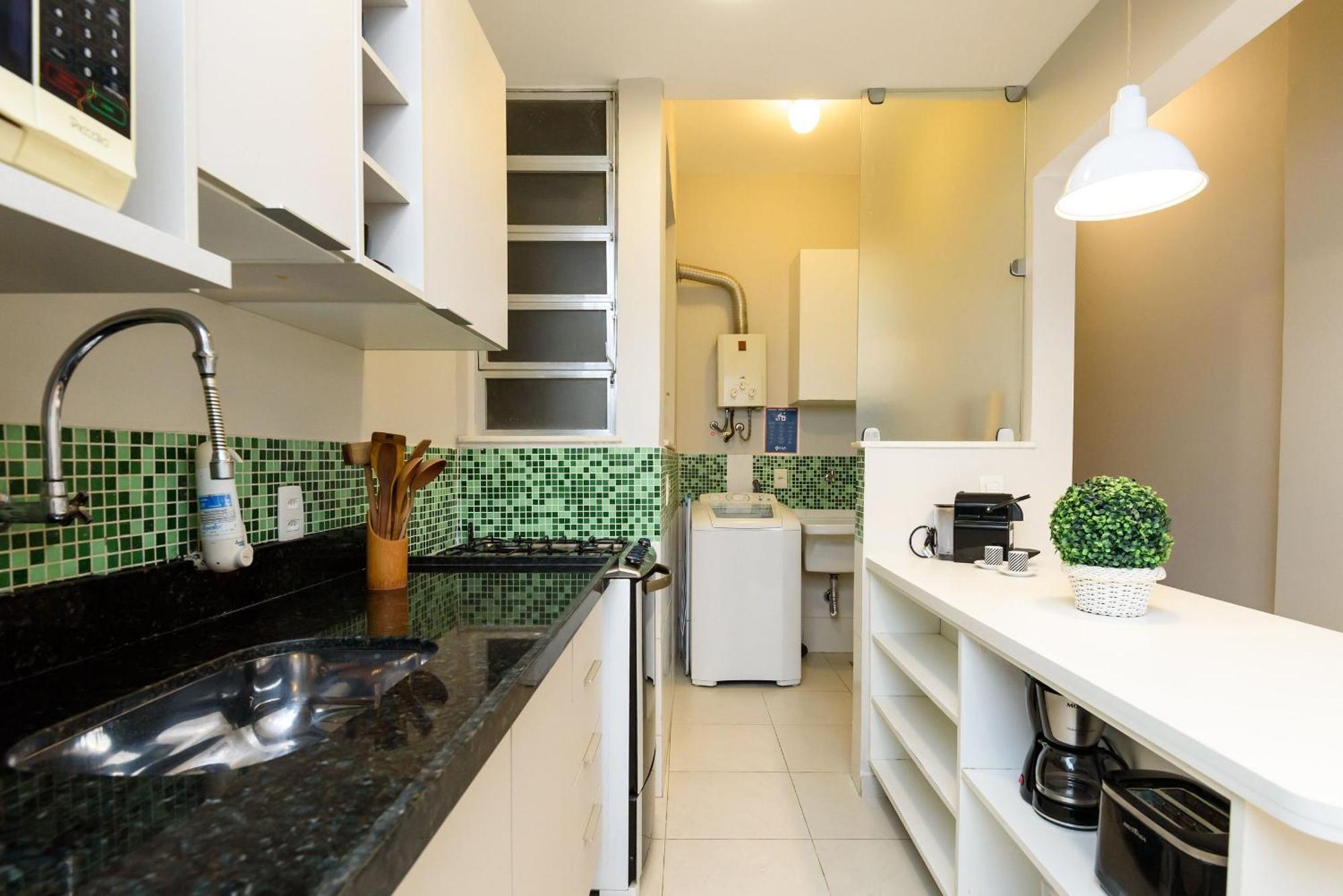 Apartamento Moderno Em Copacabana | Sl 363/109 里约热内卢 外观 照片